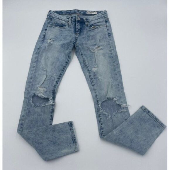 New BlankNYC Skinny Classique Distressed Jeans 24 - Picture 1 of 8